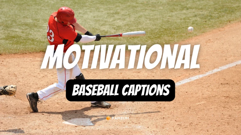 Motivational Baseball Captions for Instagram